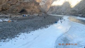 Helicopter evacuation in Zanskar