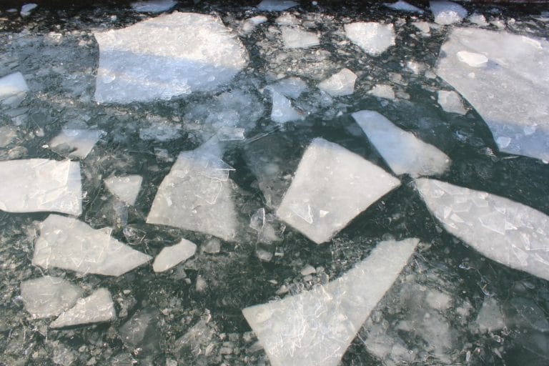 Morceaux de glace