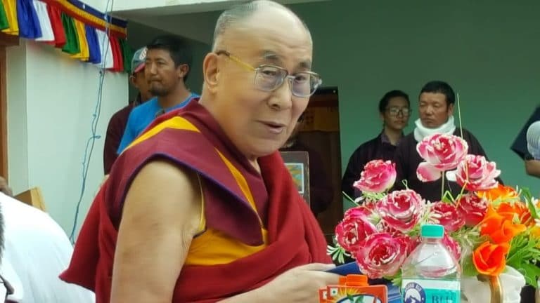 Visite du Dalai-Lama à la LMHS