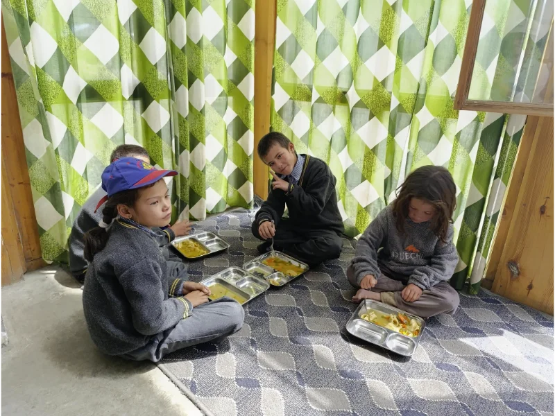 Repas à l'internat