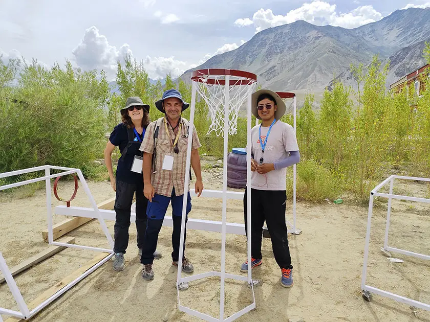 Olivier, Elisabeth et Tsepel