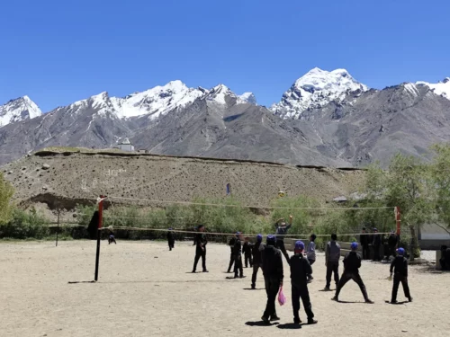 LMHS : le terrain de sport actuel