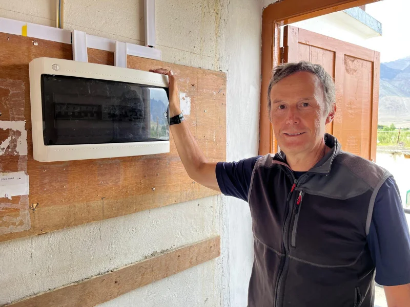 Hervé, le spécialiste électricité