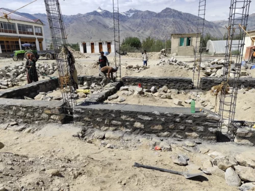 Chantier extension internat