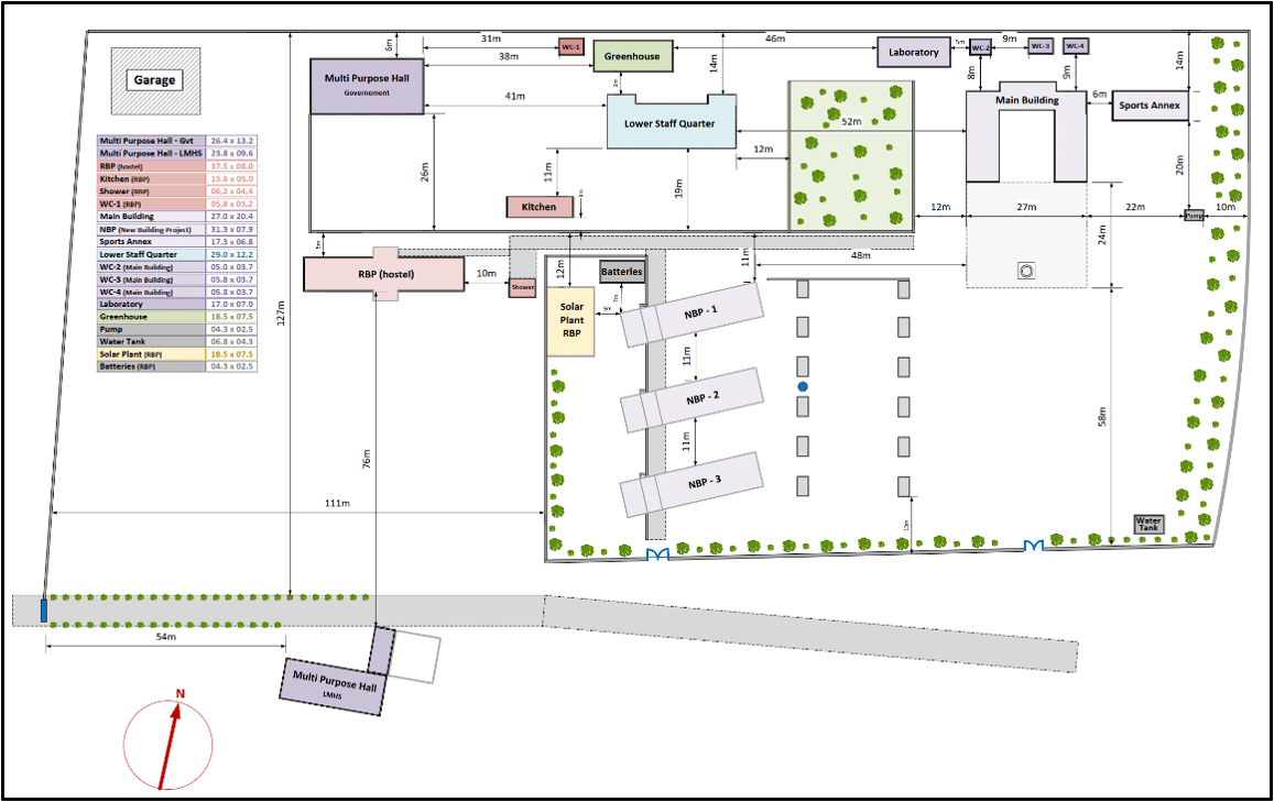 Plan du Campus LMHS