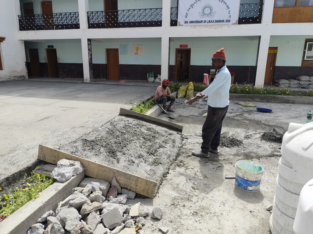 Nouvelle rampe d'accès au Main Building